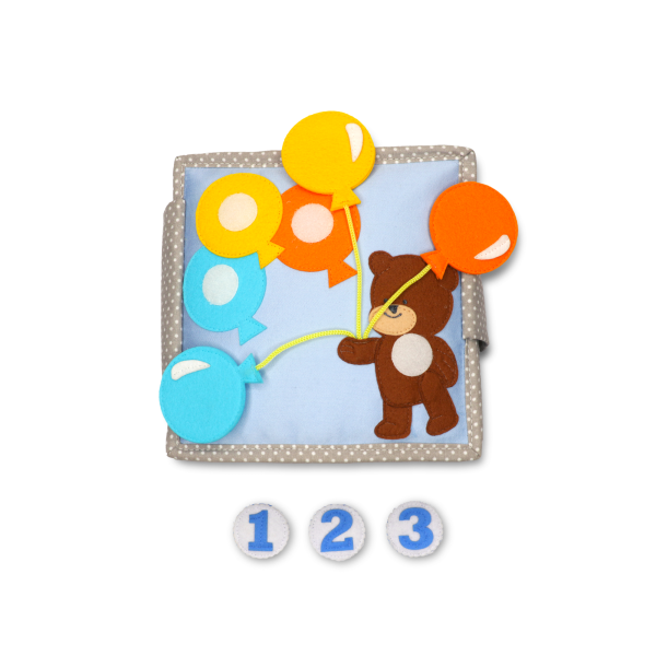 Stoffspielbuch Happy Bearsday