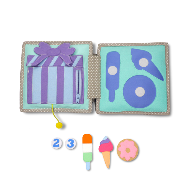 Stoffspielbuch Happy Bearsday