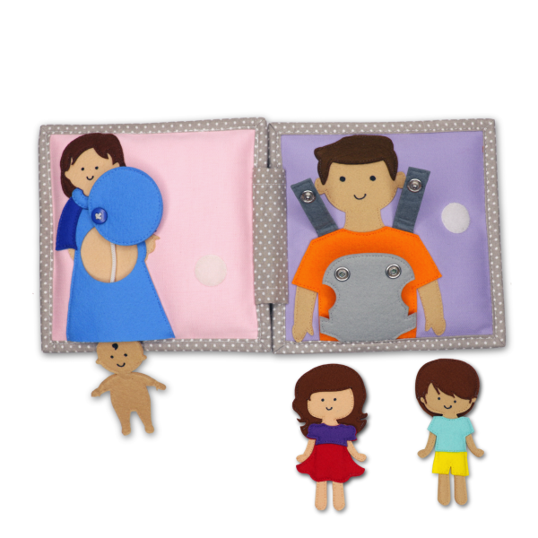 Stoffbuch Baby Jolly Buch