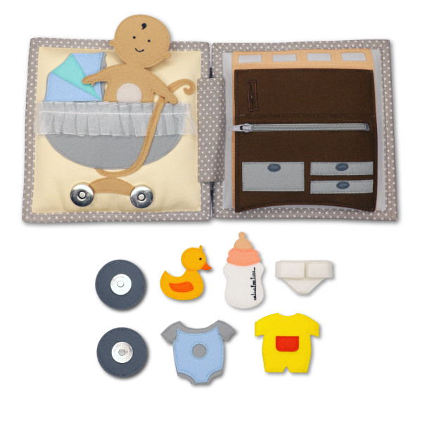 Stoffbuch Baby Jolly Buch