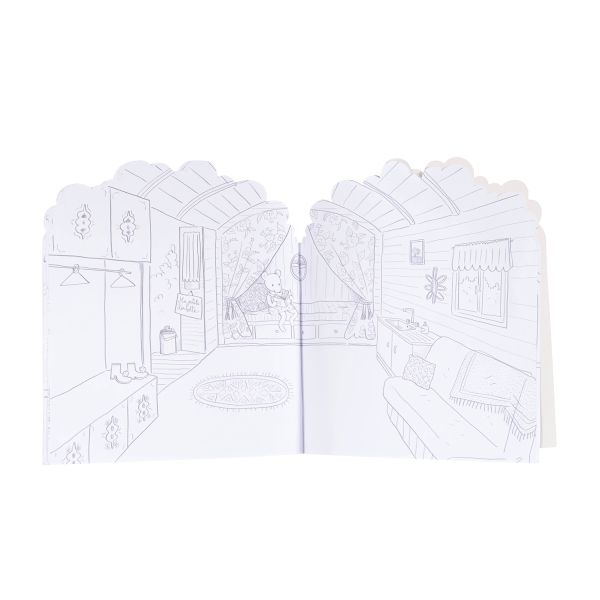 Malbuch/Baum/Sticker,