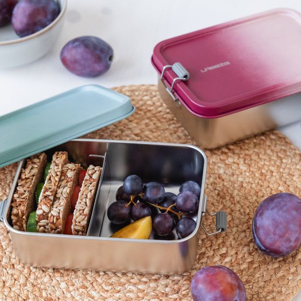 Lunchbox Stainless Steel berry/rose