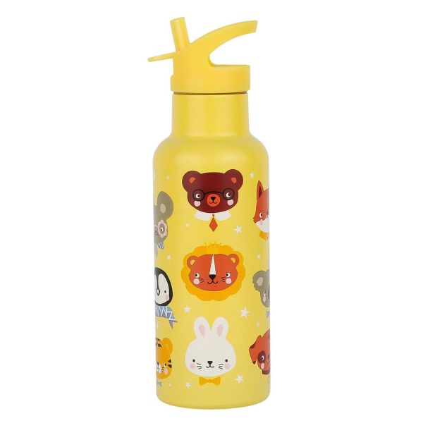 Trinkflasche Edelstahl Tierfreund