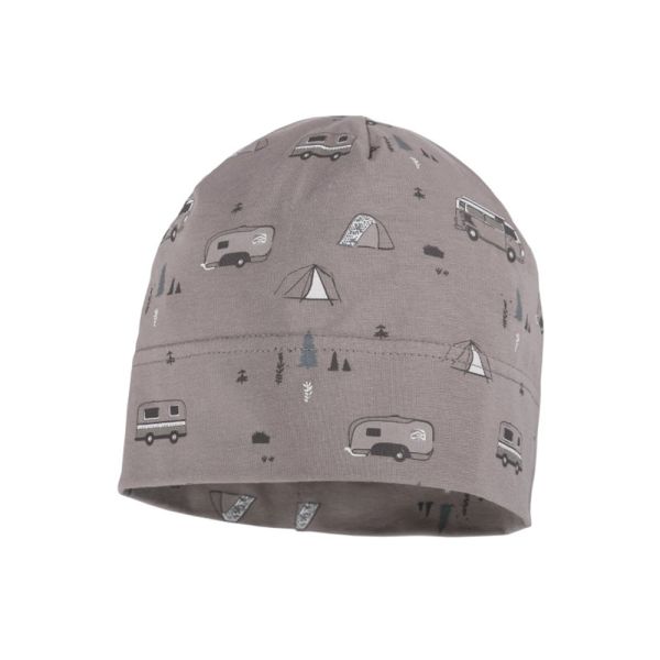 Beanie braun Camping Auto