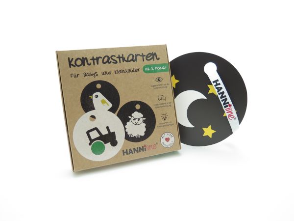 HANNIline Kontrastkartenset 0+