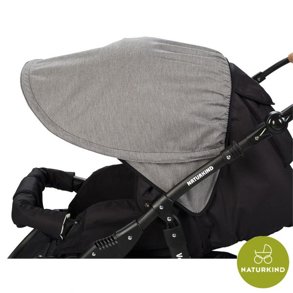 Naturkind Sonnensegel Halbkreisförmig für Kinderwagen