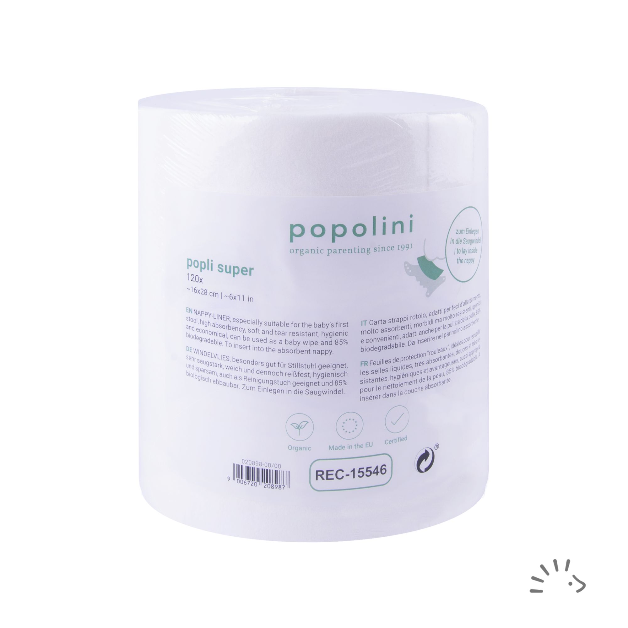 Windelvlies Popli Super Rolle