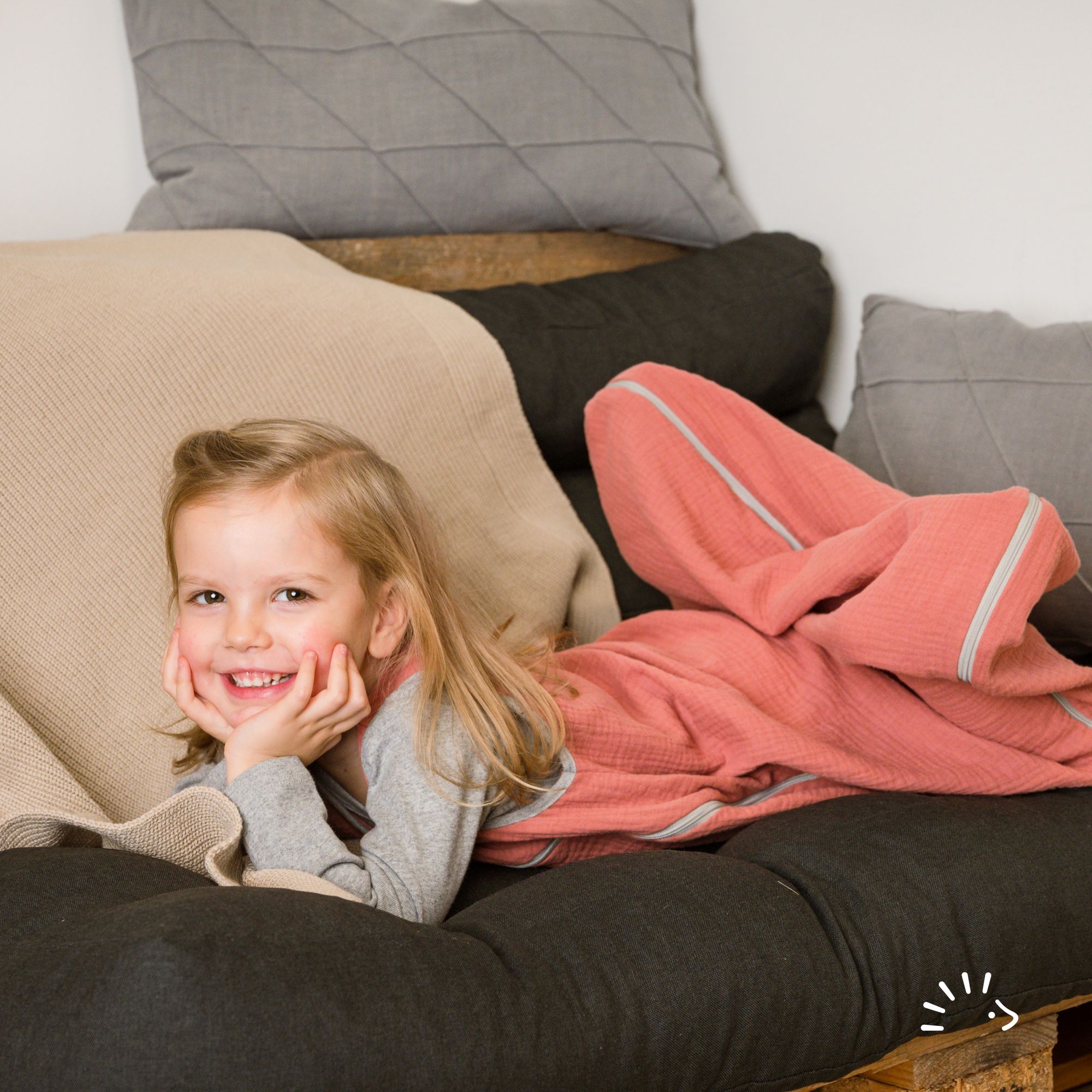 Sommerschlafsack Musselin
