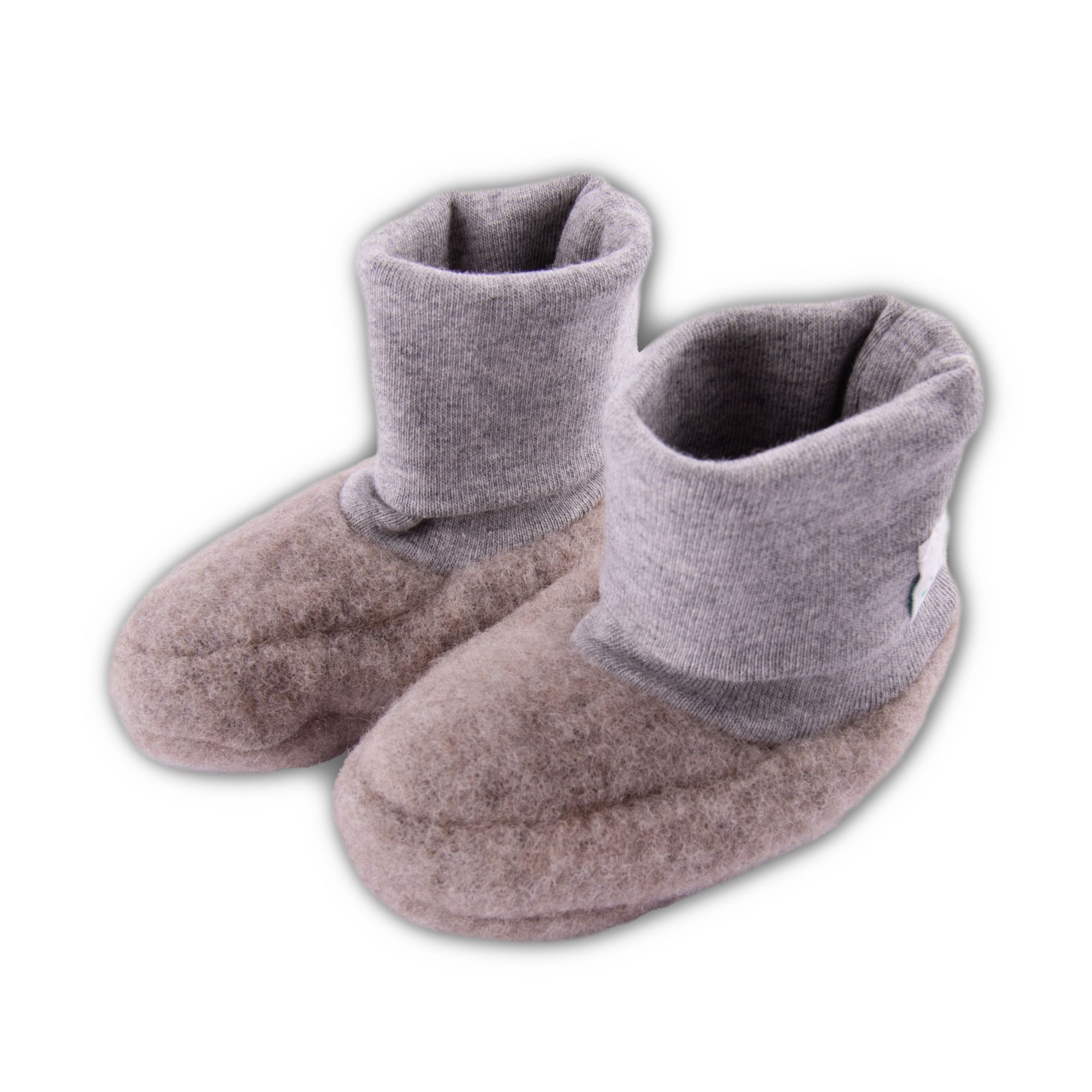 Babyschühchen Wollfleece GOTS