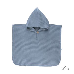 Poncho Waffel-Pique