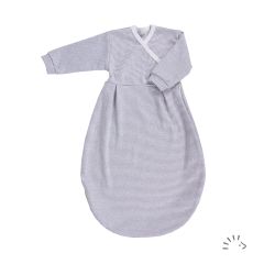 0252/Grau/Ecru gestreift