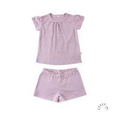 0349/Rosa grau gestreift