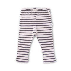 0557/Ecru Anthracite Striped