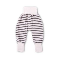 0557/Ecru Anthracite Striped