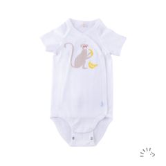 0540/Ecru - Print: Monkey