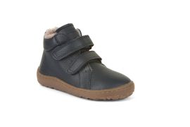 Gefütterte Winterschuhe mit Klettverschluss 