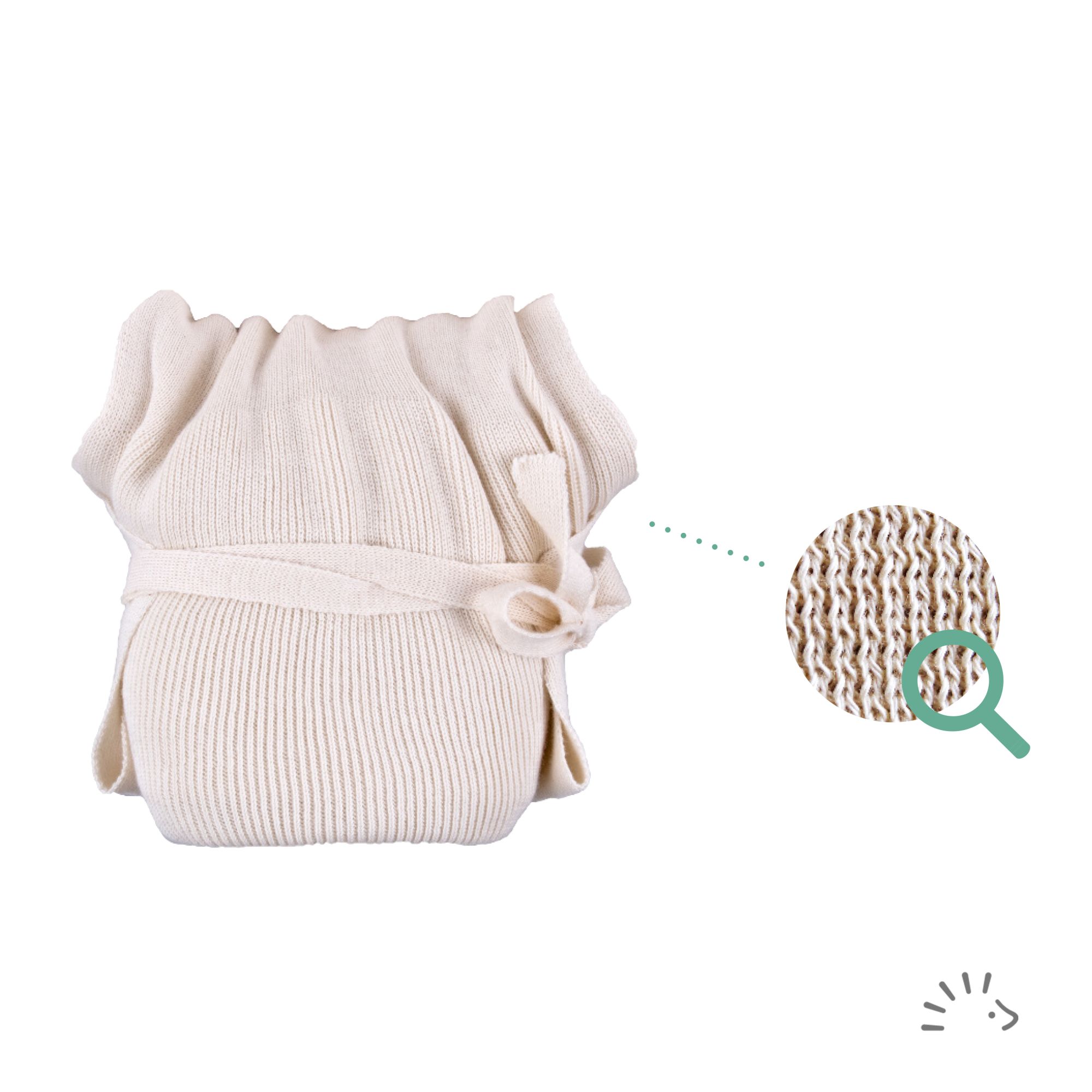 Strickbindewindel Organic