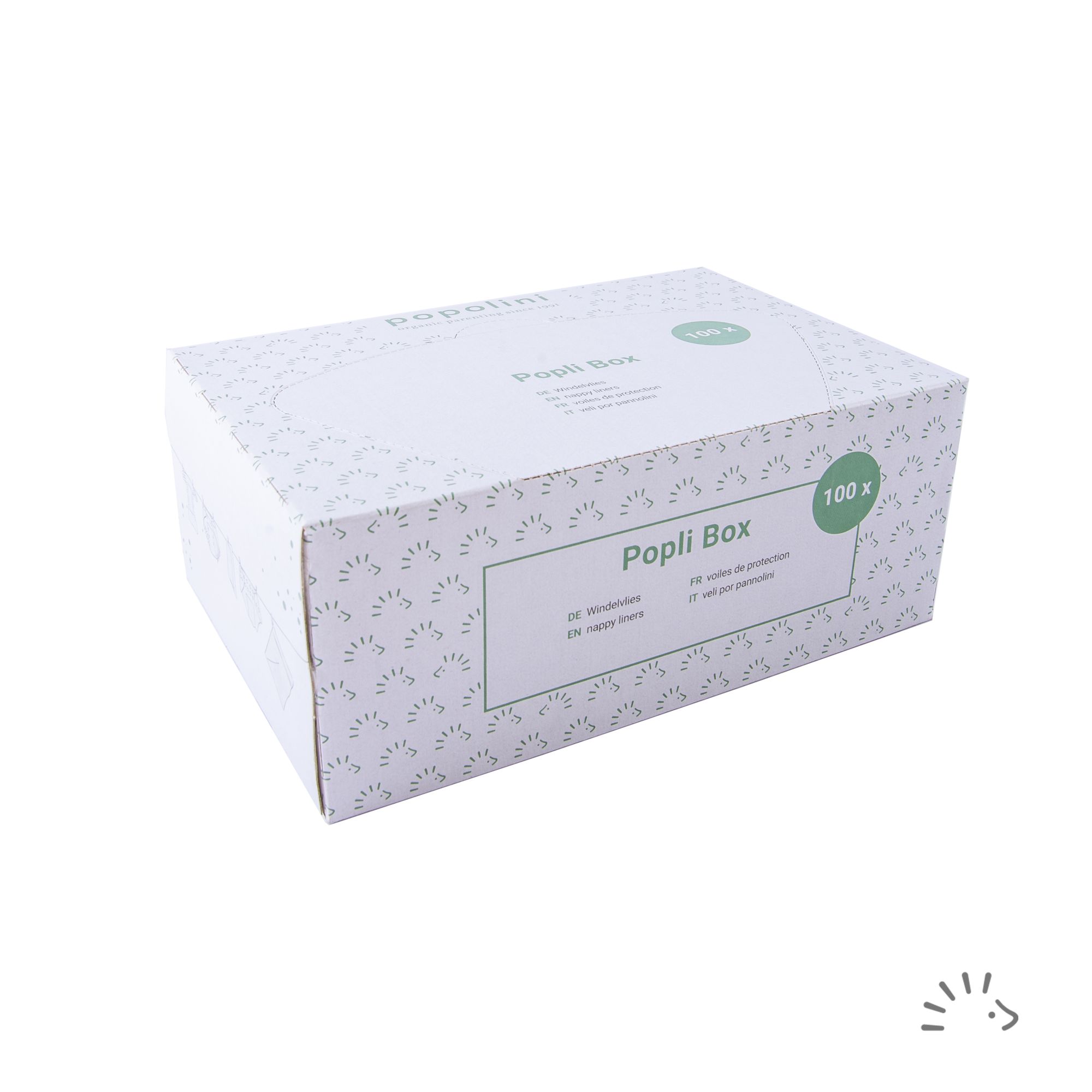 Popli Box Viskose (100 Blatt)