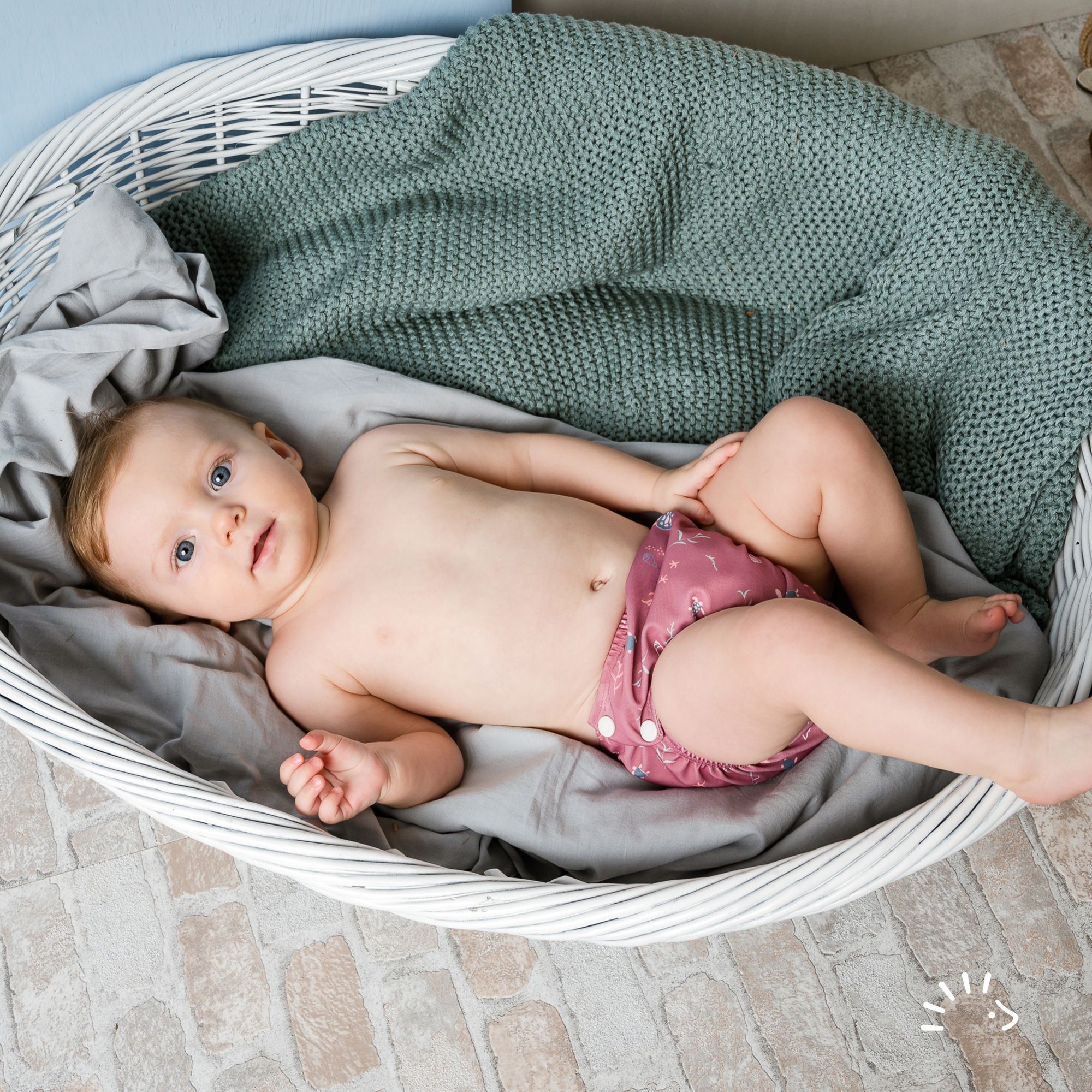 Schwimmwindel Polyamid-Elasthan