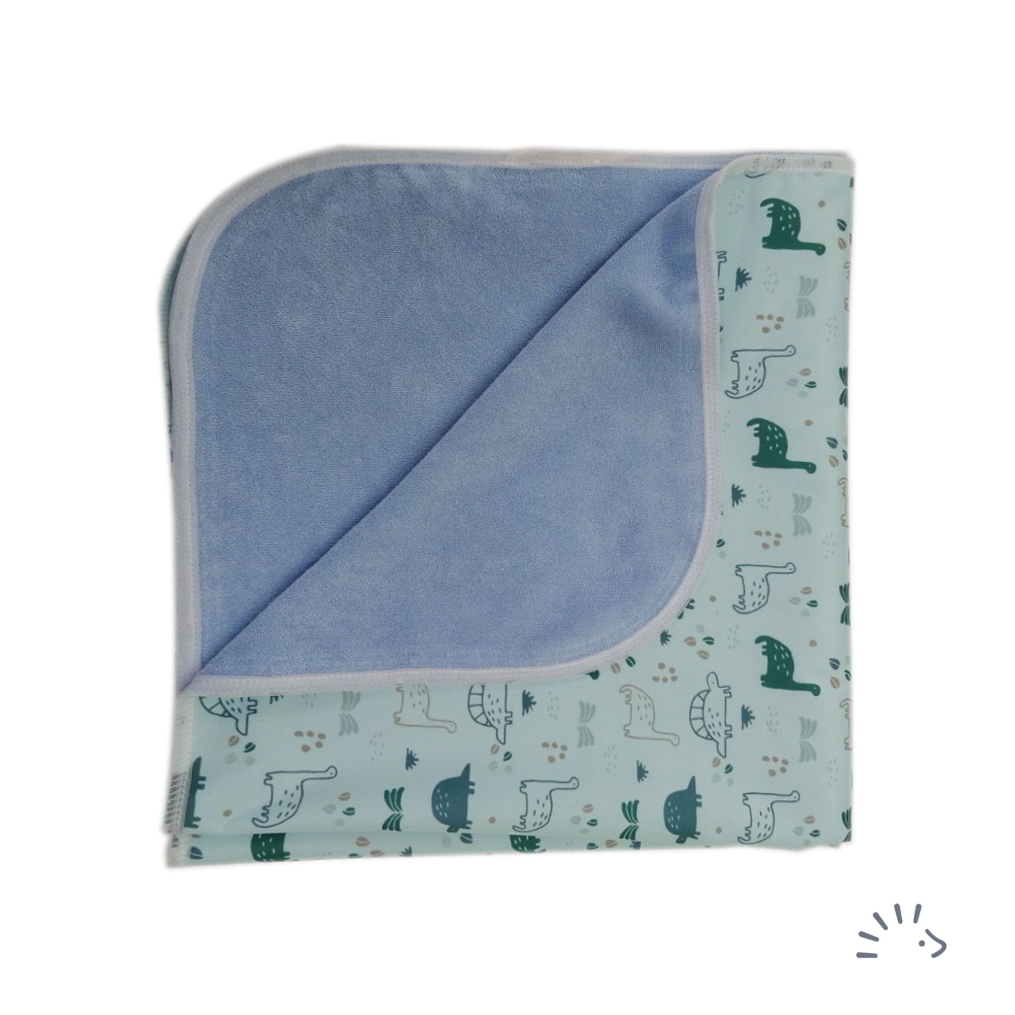 Wickeldecke 65x65cm Polyester/Frottee Soft