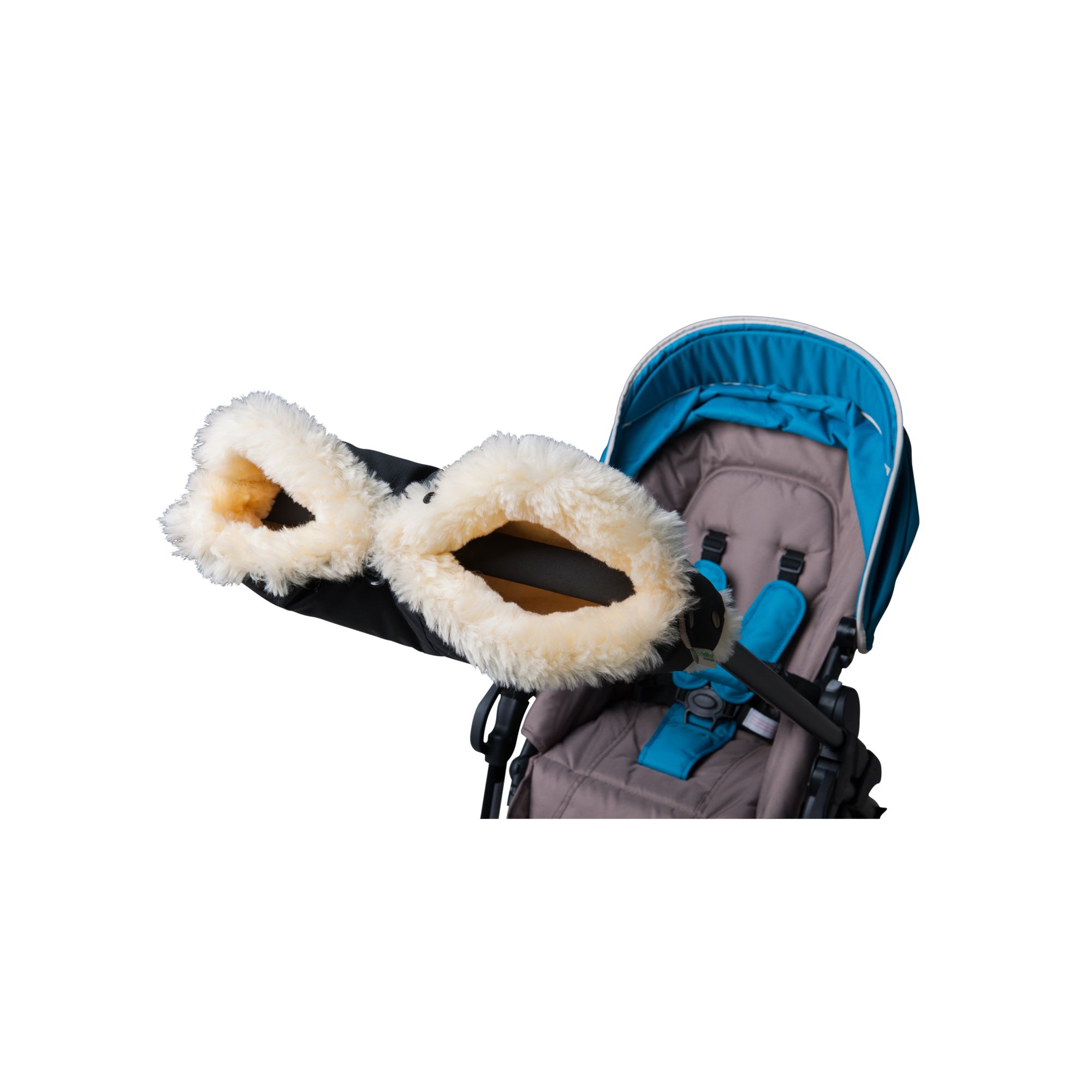 Fellhof Handmuff für Kinderwagen