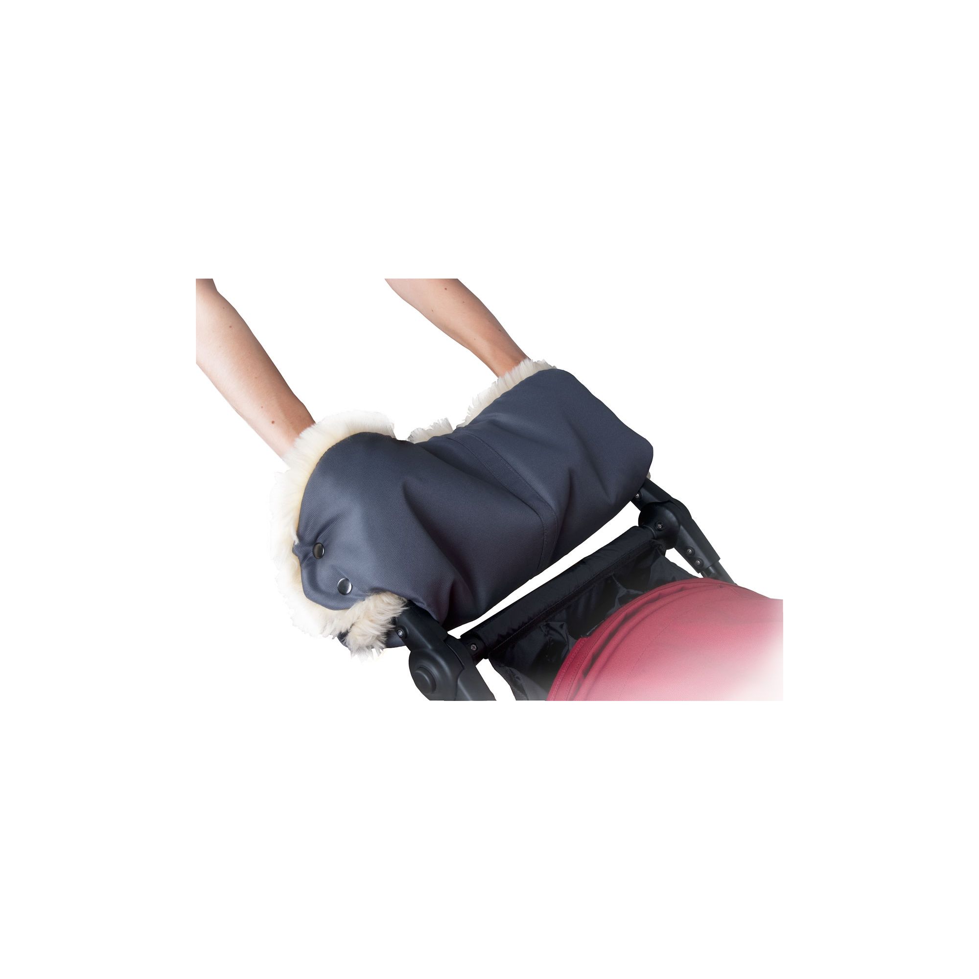 Fellhof Handmuff für Kinderwagen