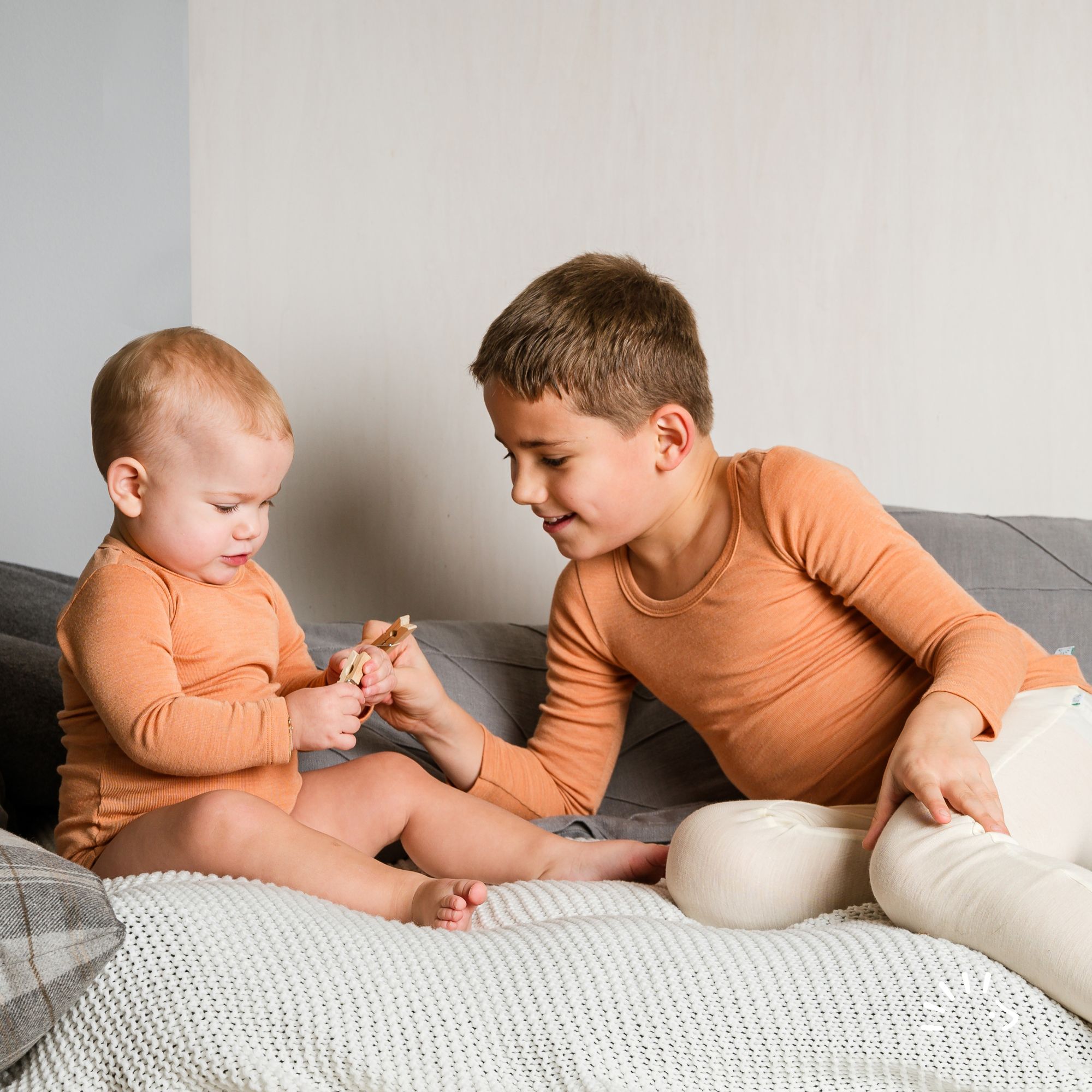 Unterhemd langarm Wolle-Seide GOTS