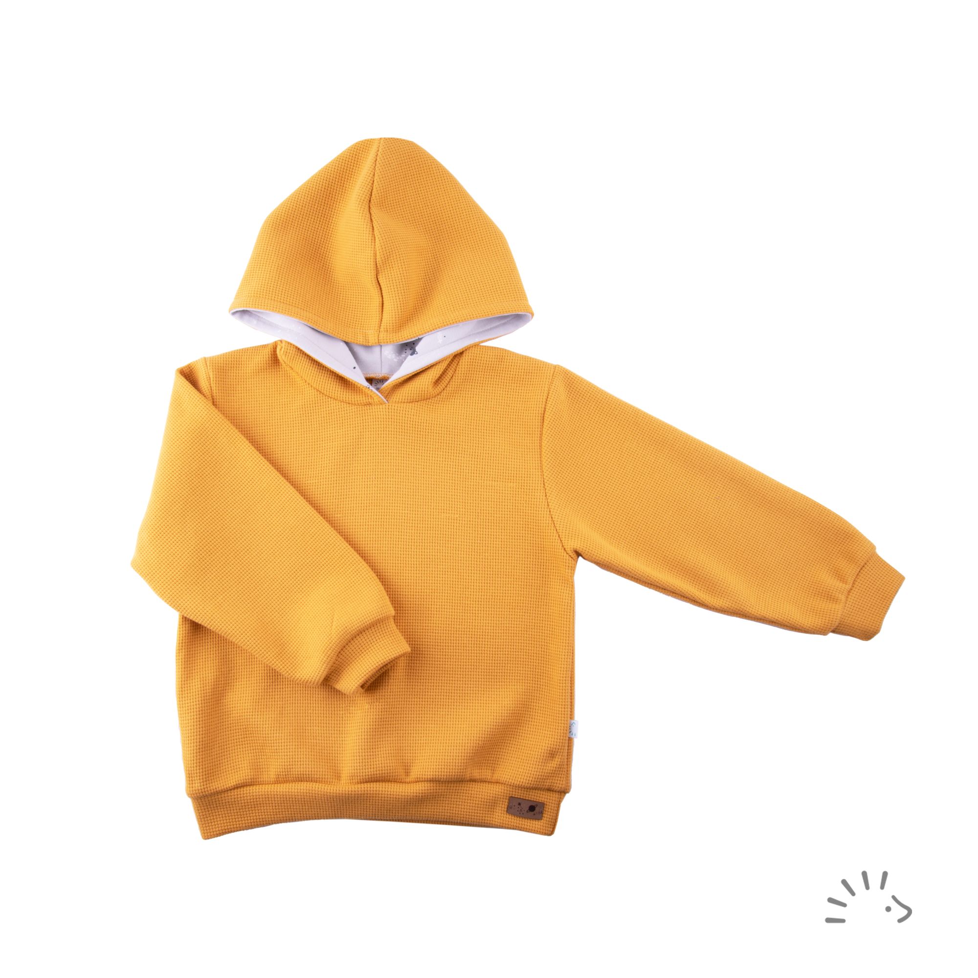 Hoodie Miniwaffle GOTS