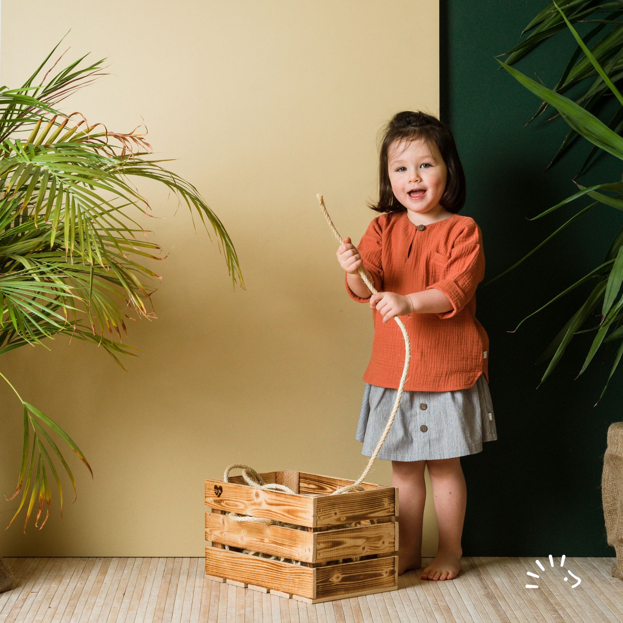 Shirt Style NINU Musselin GOTS