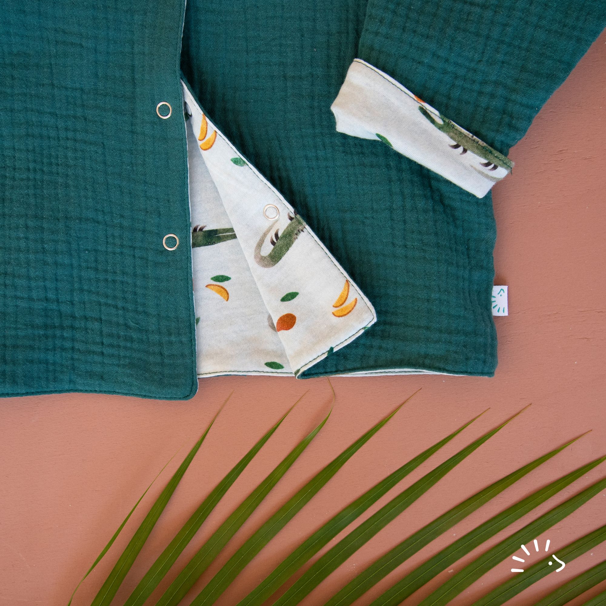 Jacke Style JUNE Musselin GOTS/Single Jersey GOTS