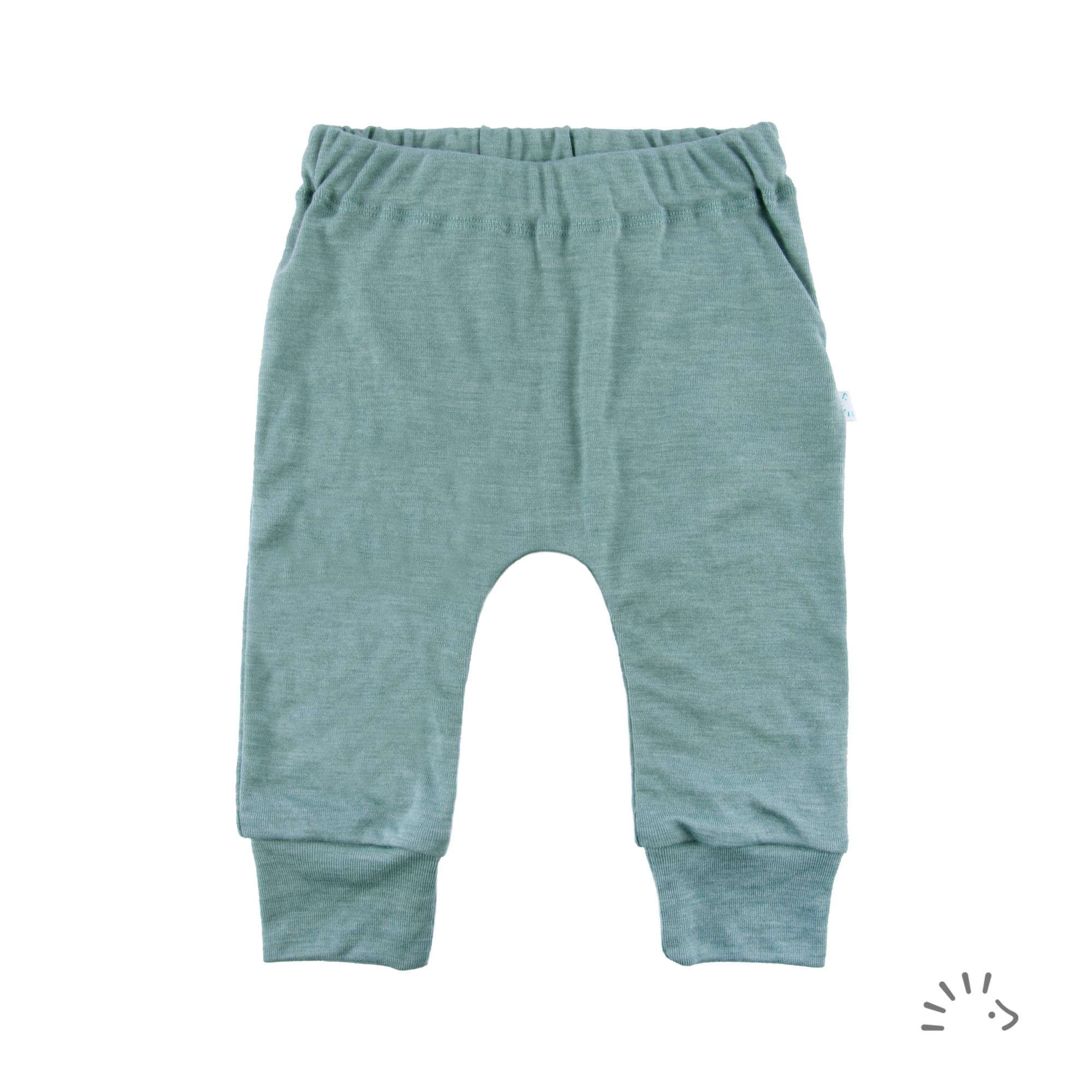 Hose Wolle-Seide GOTS