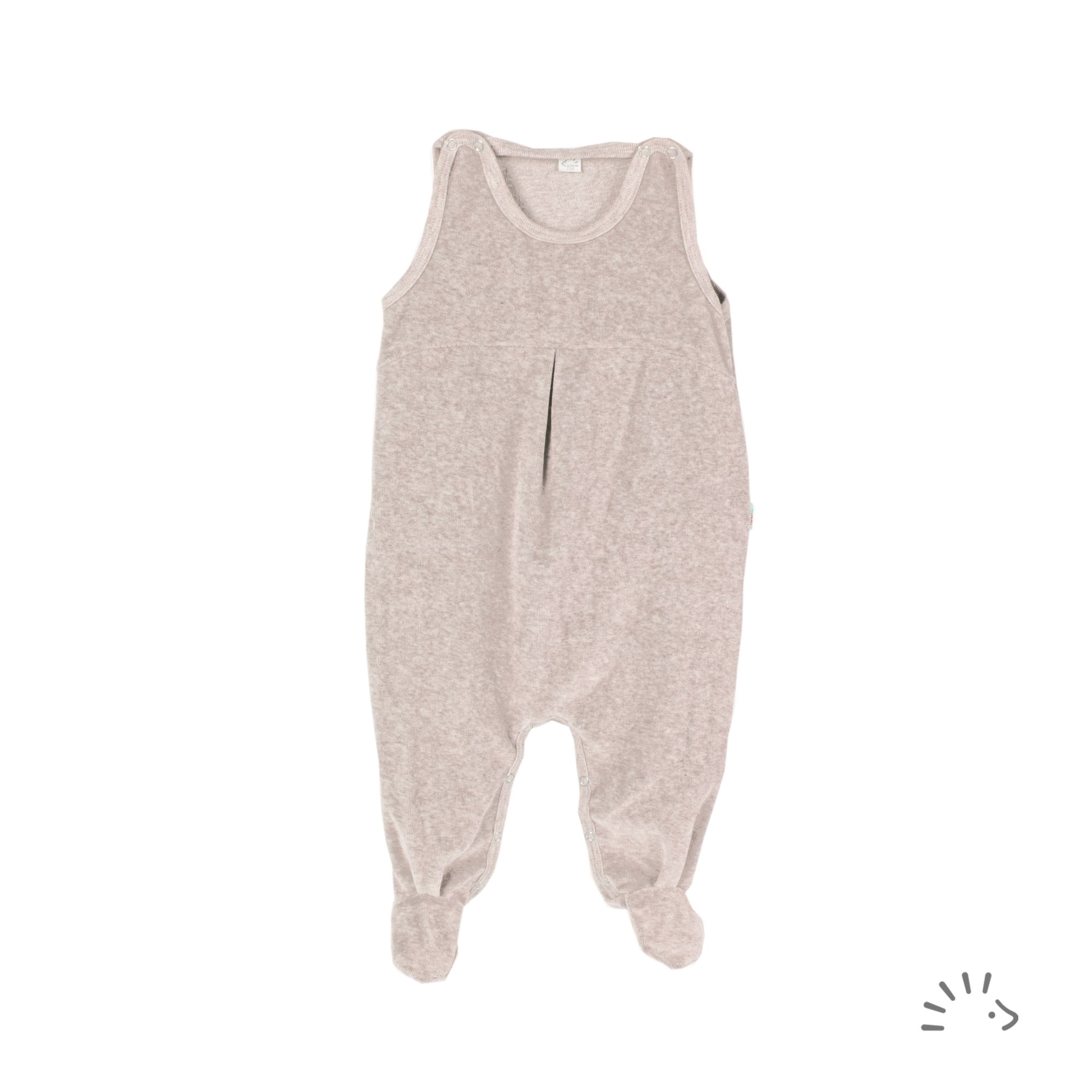 Strampler Mit Falte Nicky GOTS