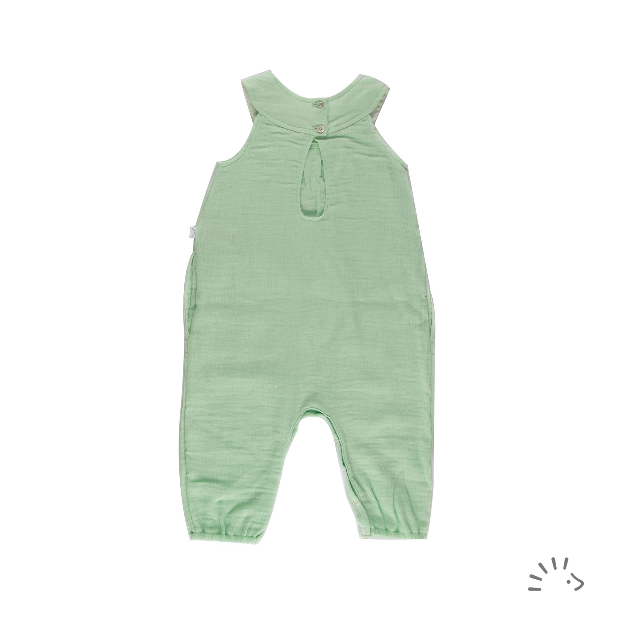 Strampler JOHANNA Crinkle GOTS