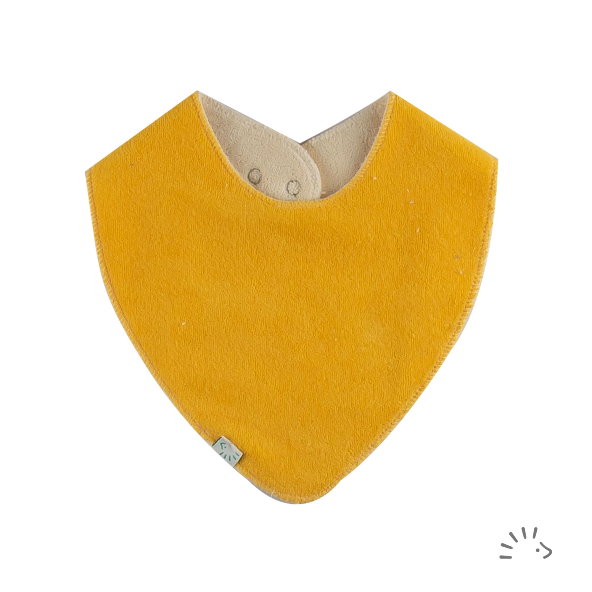 Dreieckstuch wasserabweisend Frottee Soft