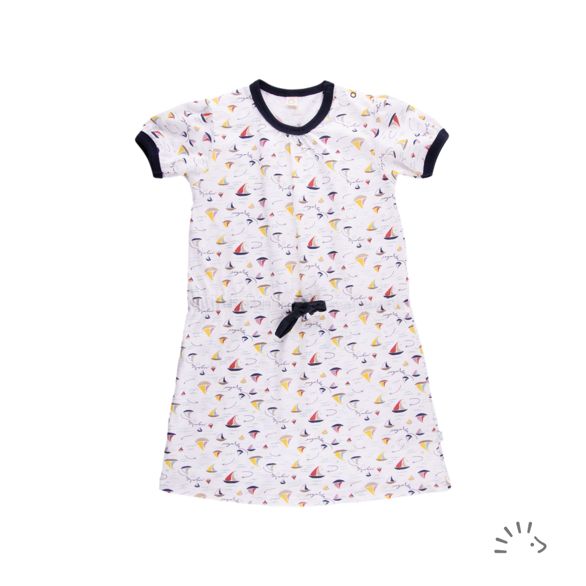 Kurzarmkleid Single Jersey GOTS