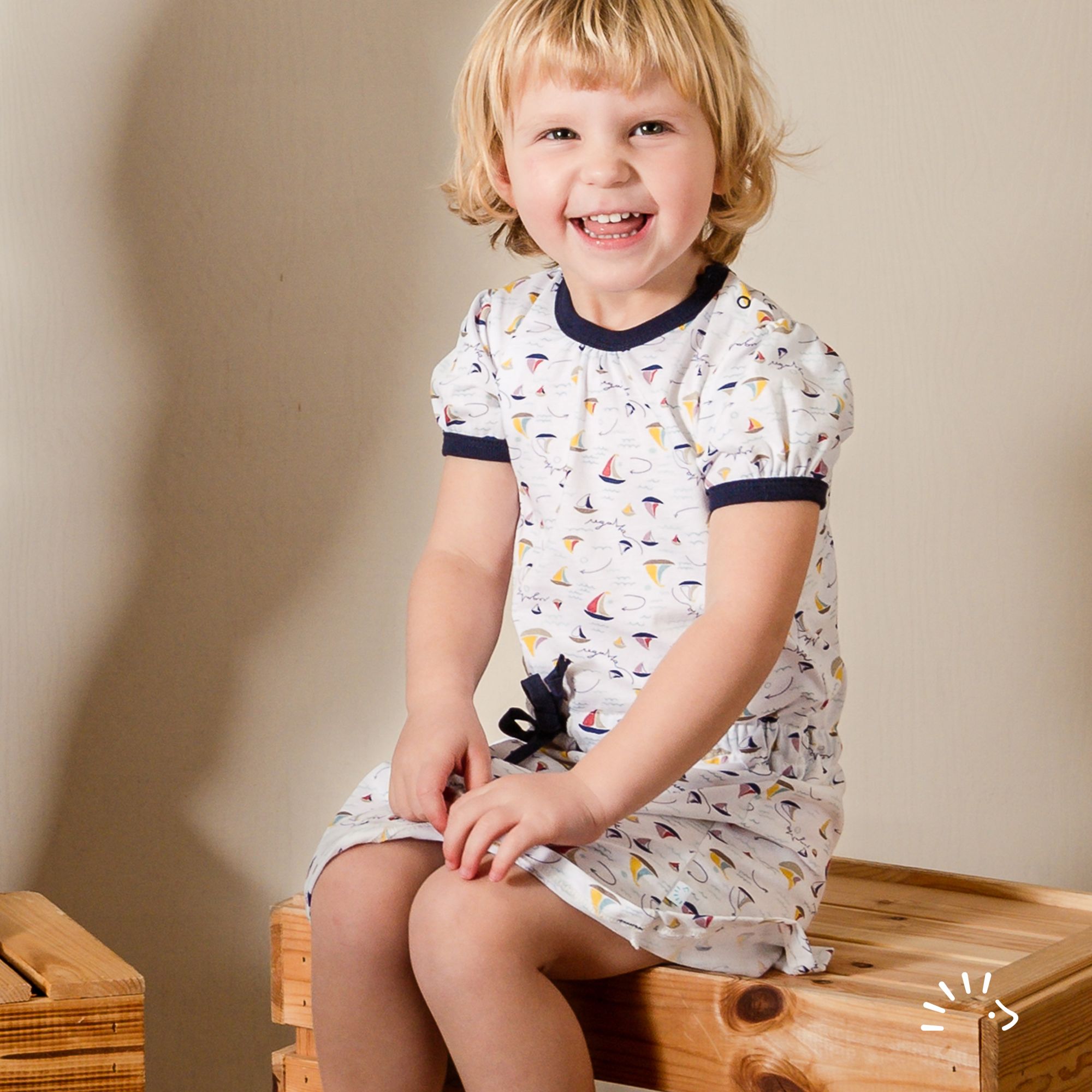 Kurzarmkleid Single Jersey GOTS