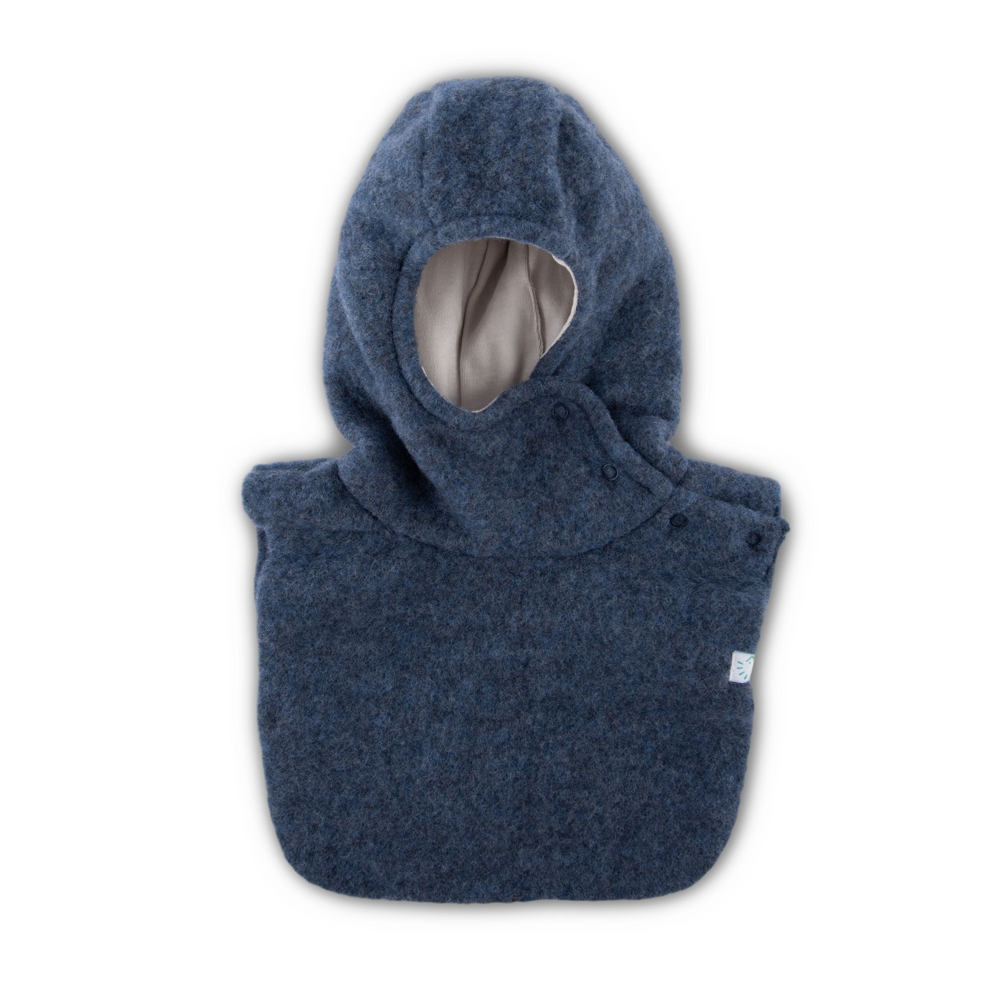 Schlupfhaube Wollfleece GOTS