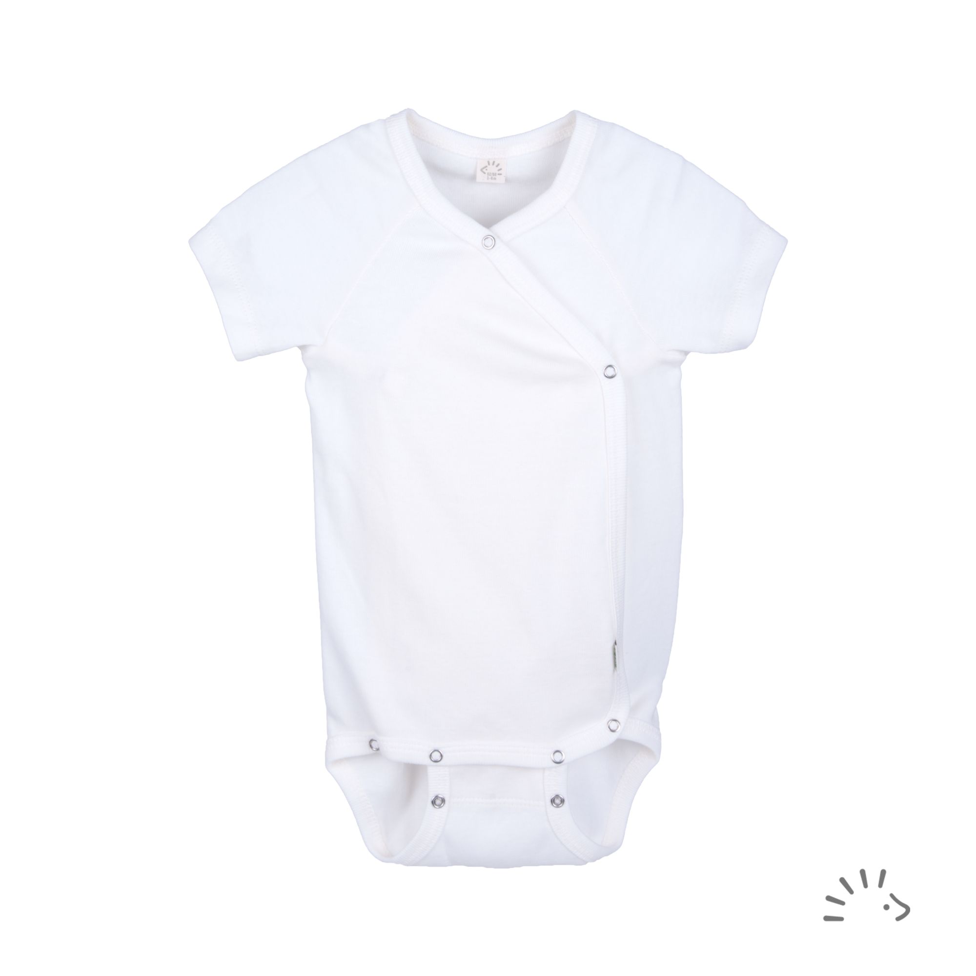 Wickelbody 1/2 Arm Feinripp