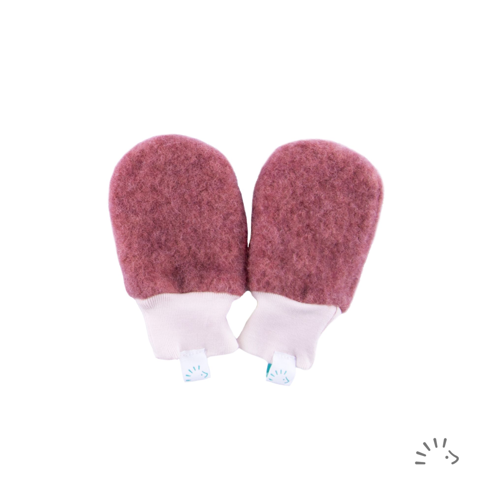 Fäustlinge Wollfleece GOTS