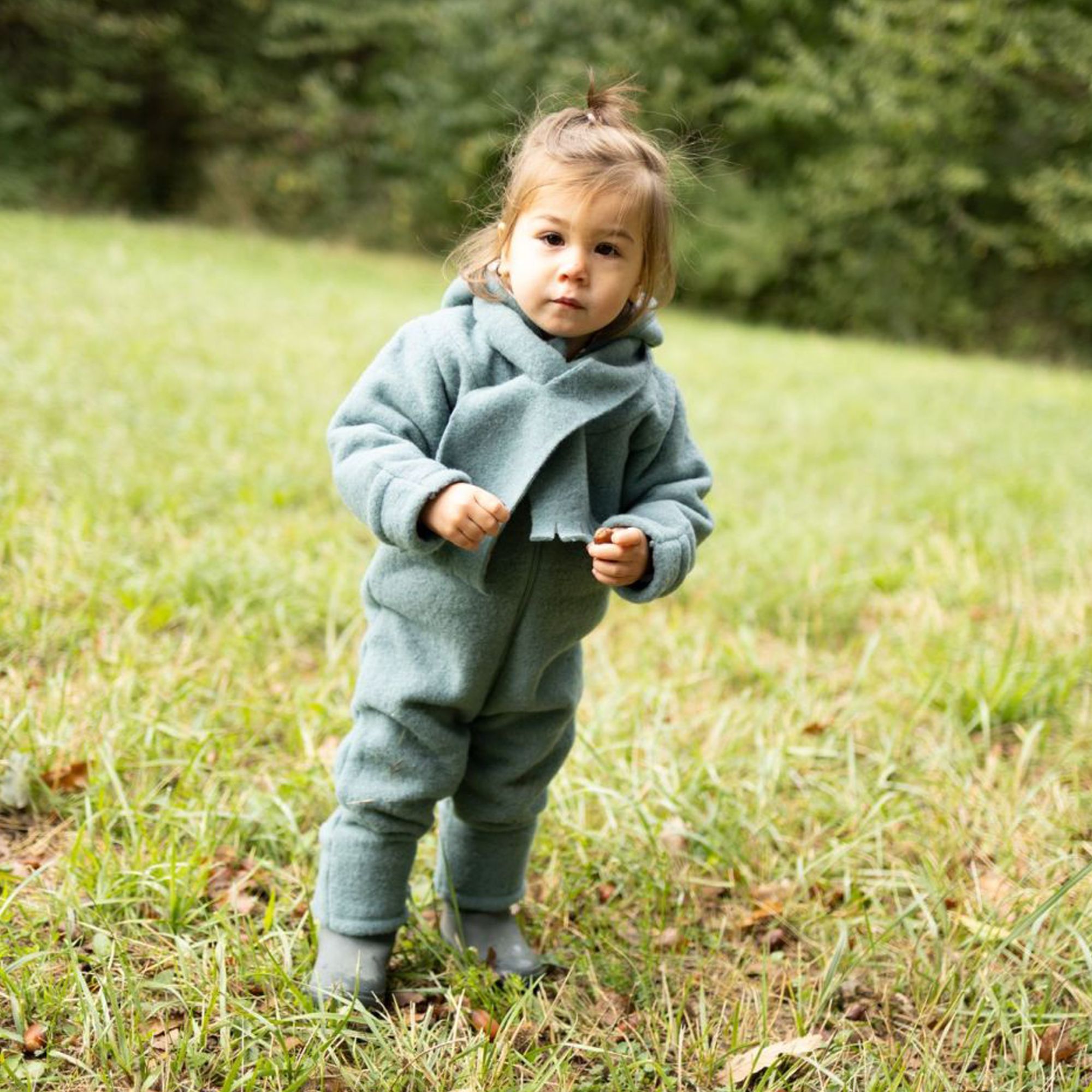 Schal Wollfleece GOTS