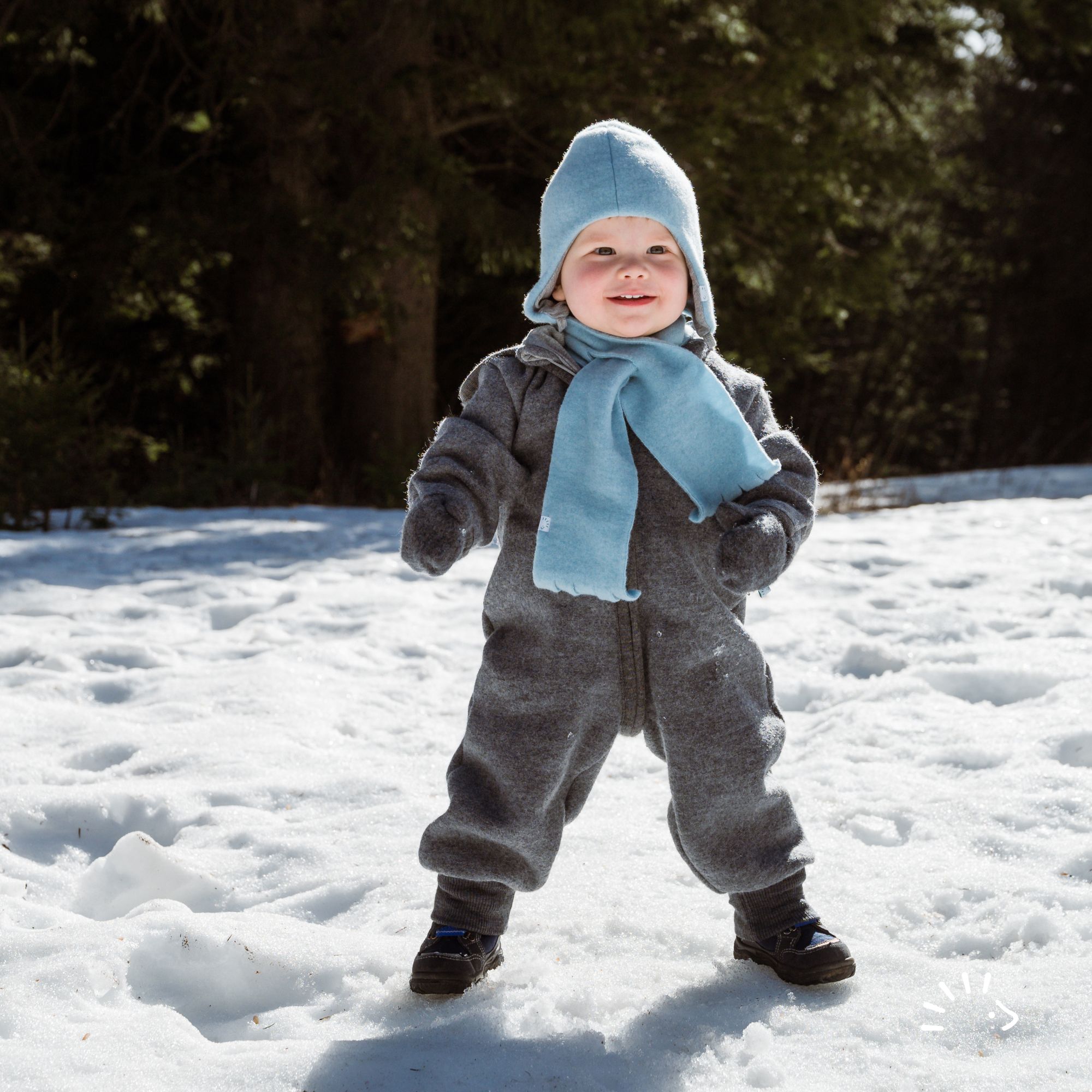 Schal Wollfleece Neu