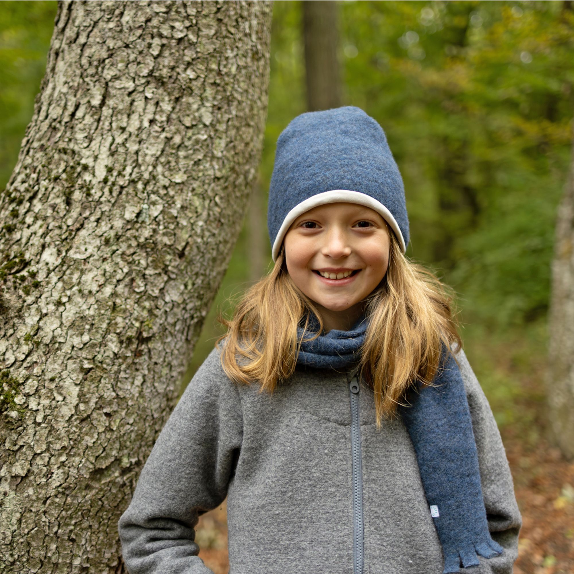 Schal Wollfleece GOTS