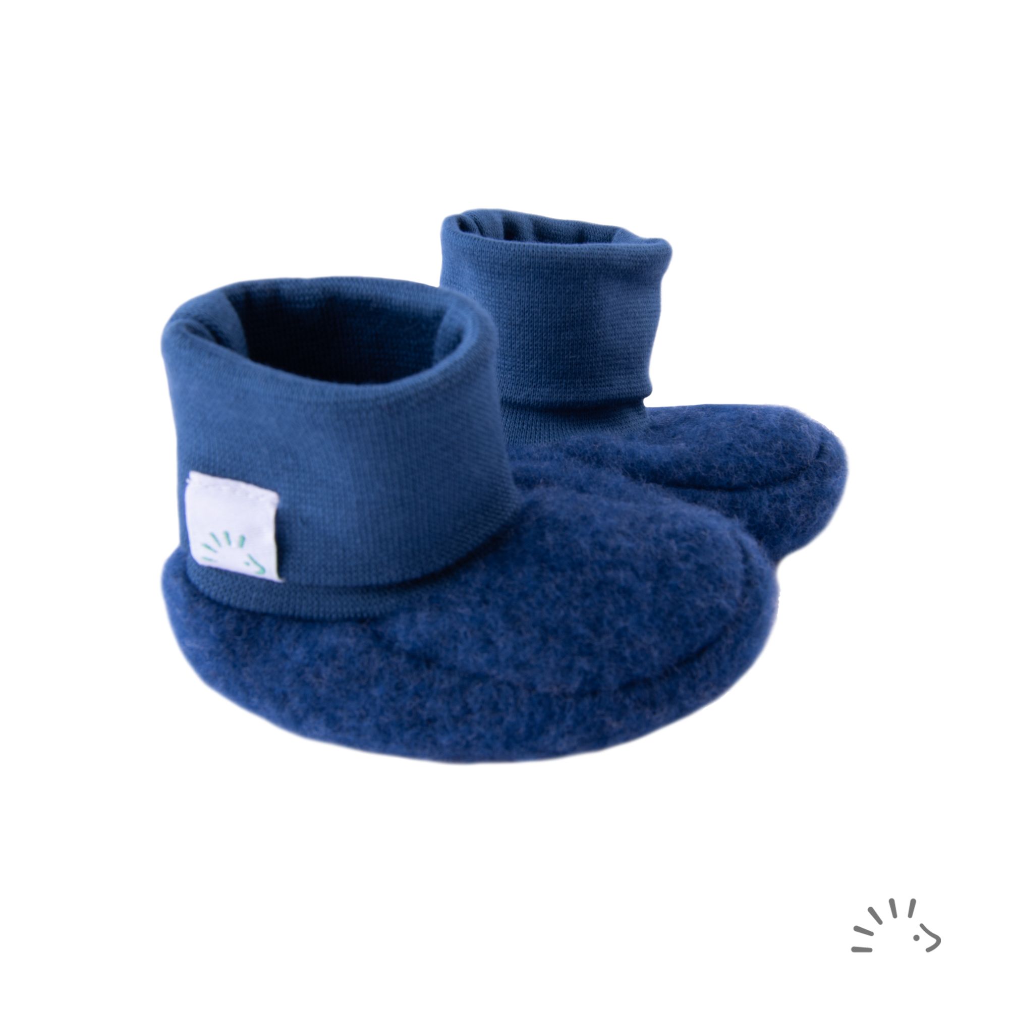 Babyschuhe aus Wollfleece