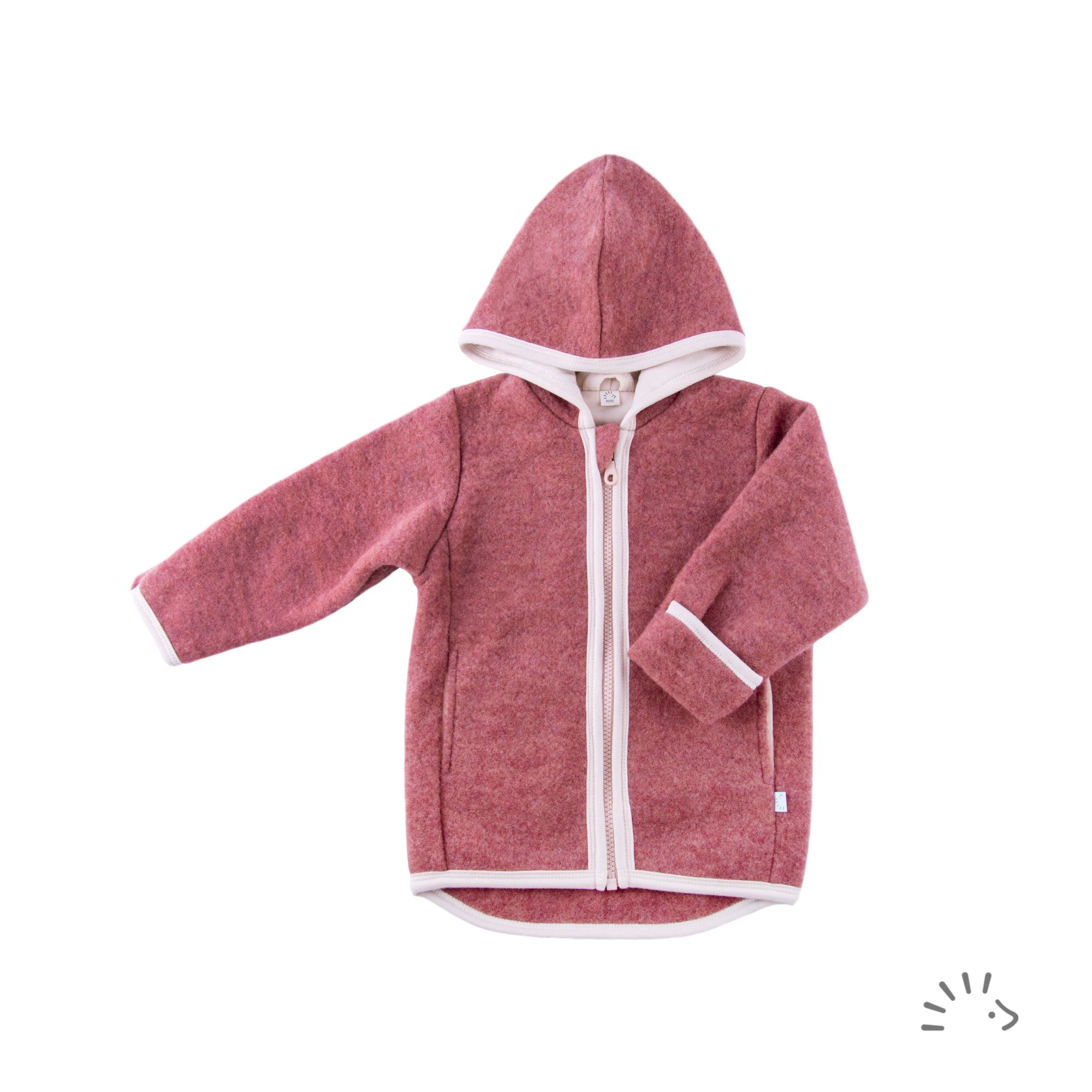 Jacke Style MILO Wollvlies GOTS