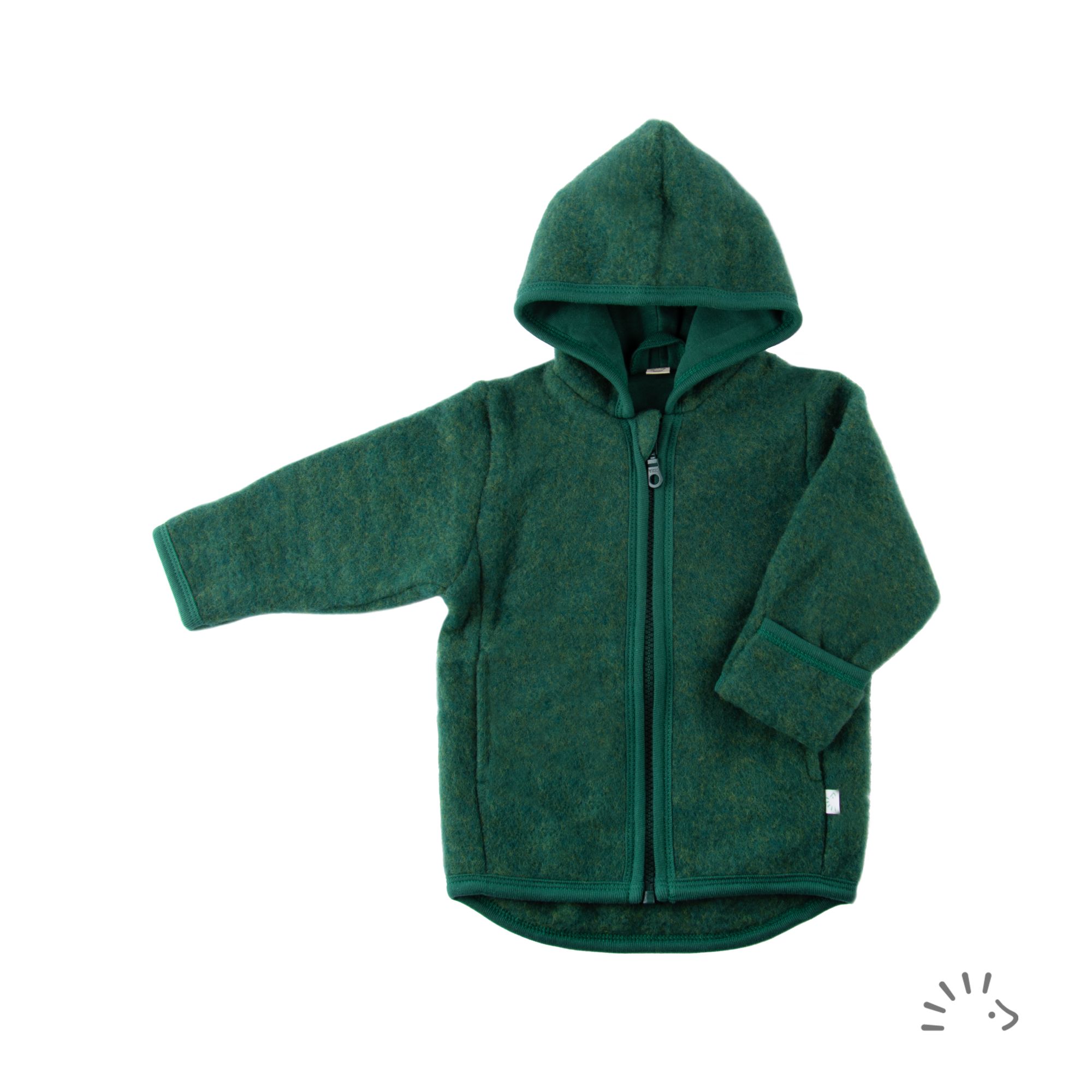 Jacke Style MILO Wollvlies GOTS