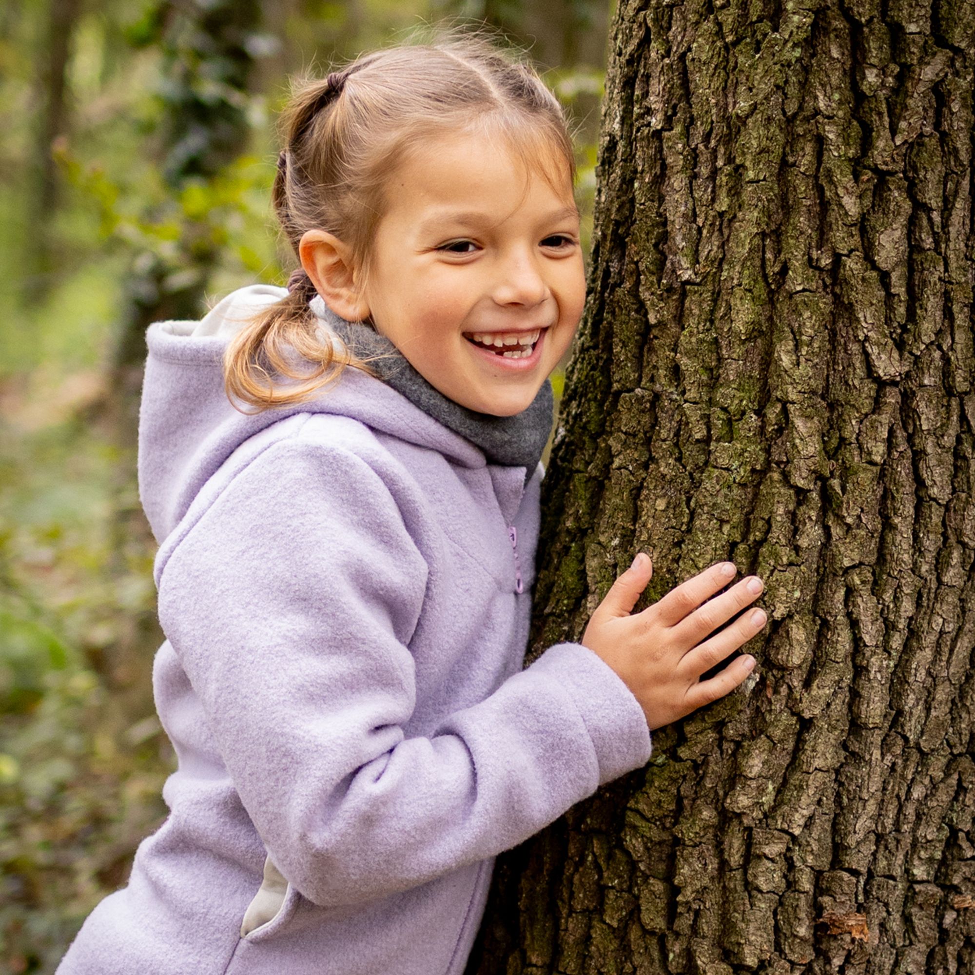 Jacke mit Kapuze Wollwalk