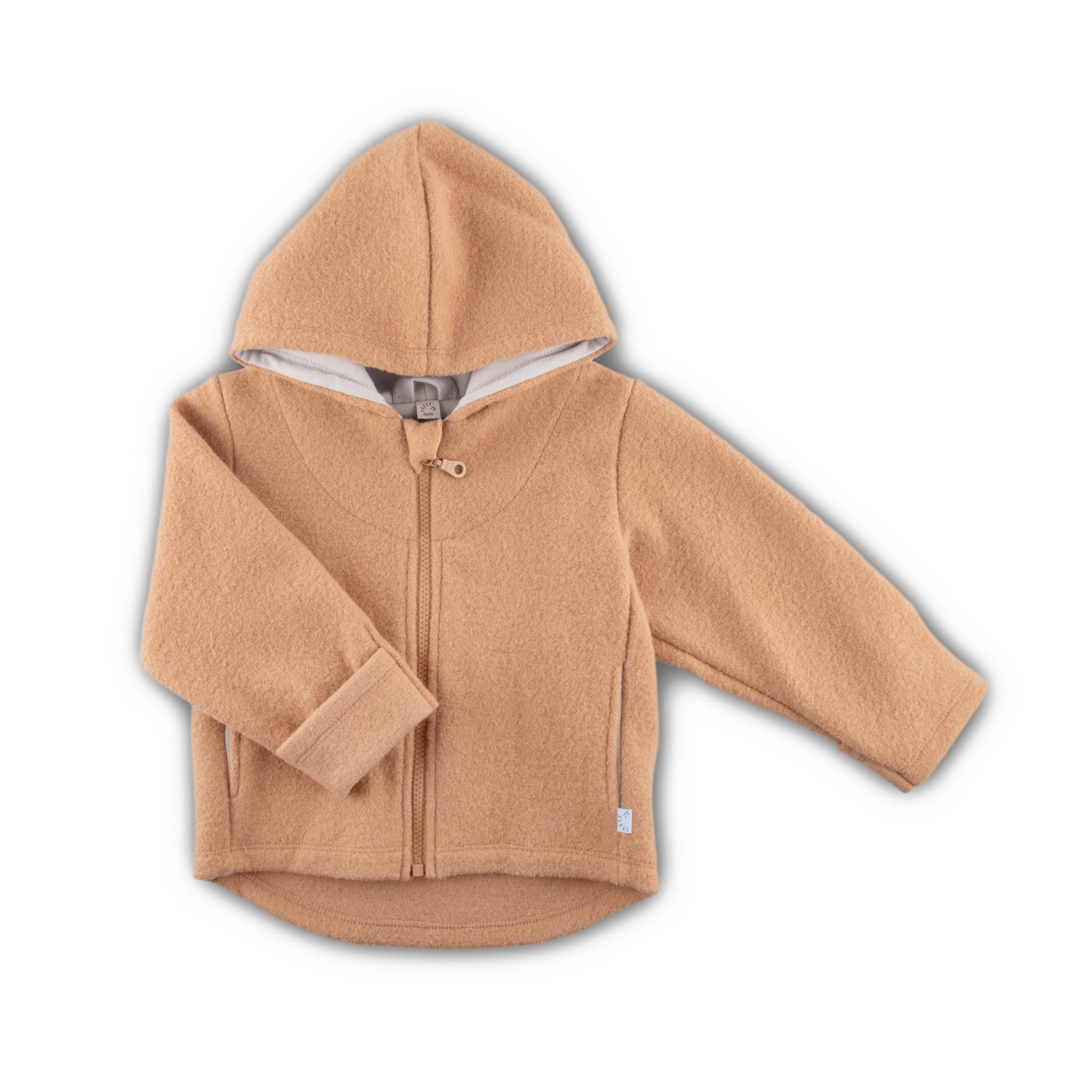 Jacke mit Kapuze Wollwalk