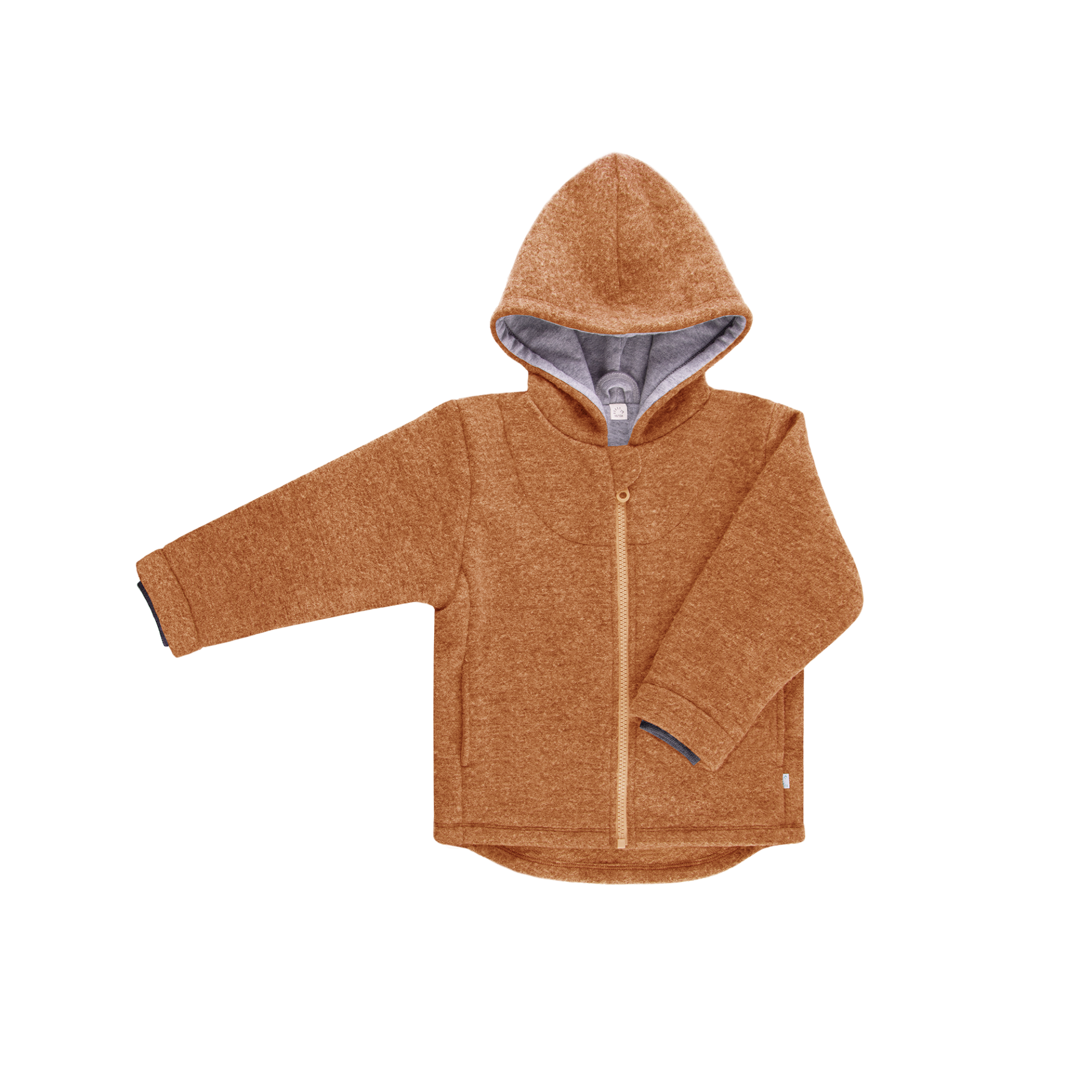 Jacke mit Kapuze Wollwalk