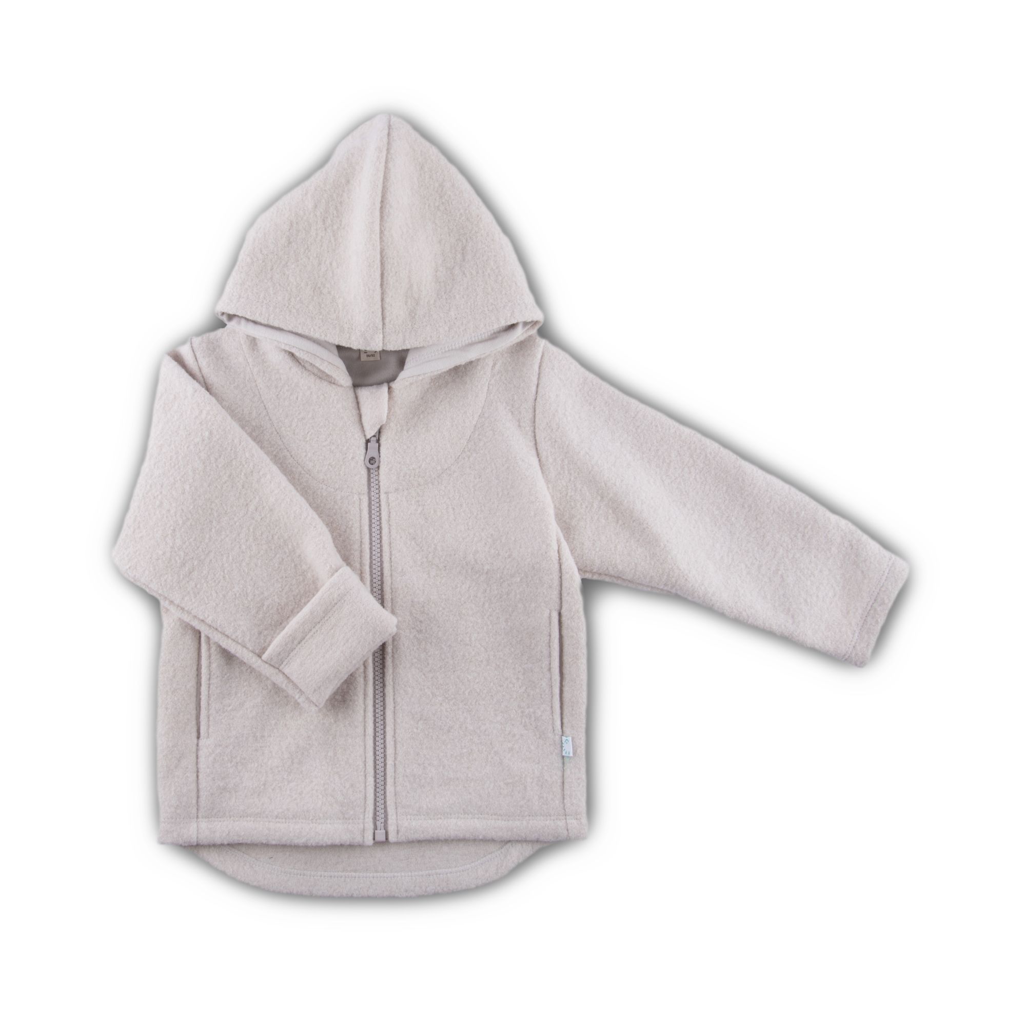 Jacke mit Kapuze Wollwalk