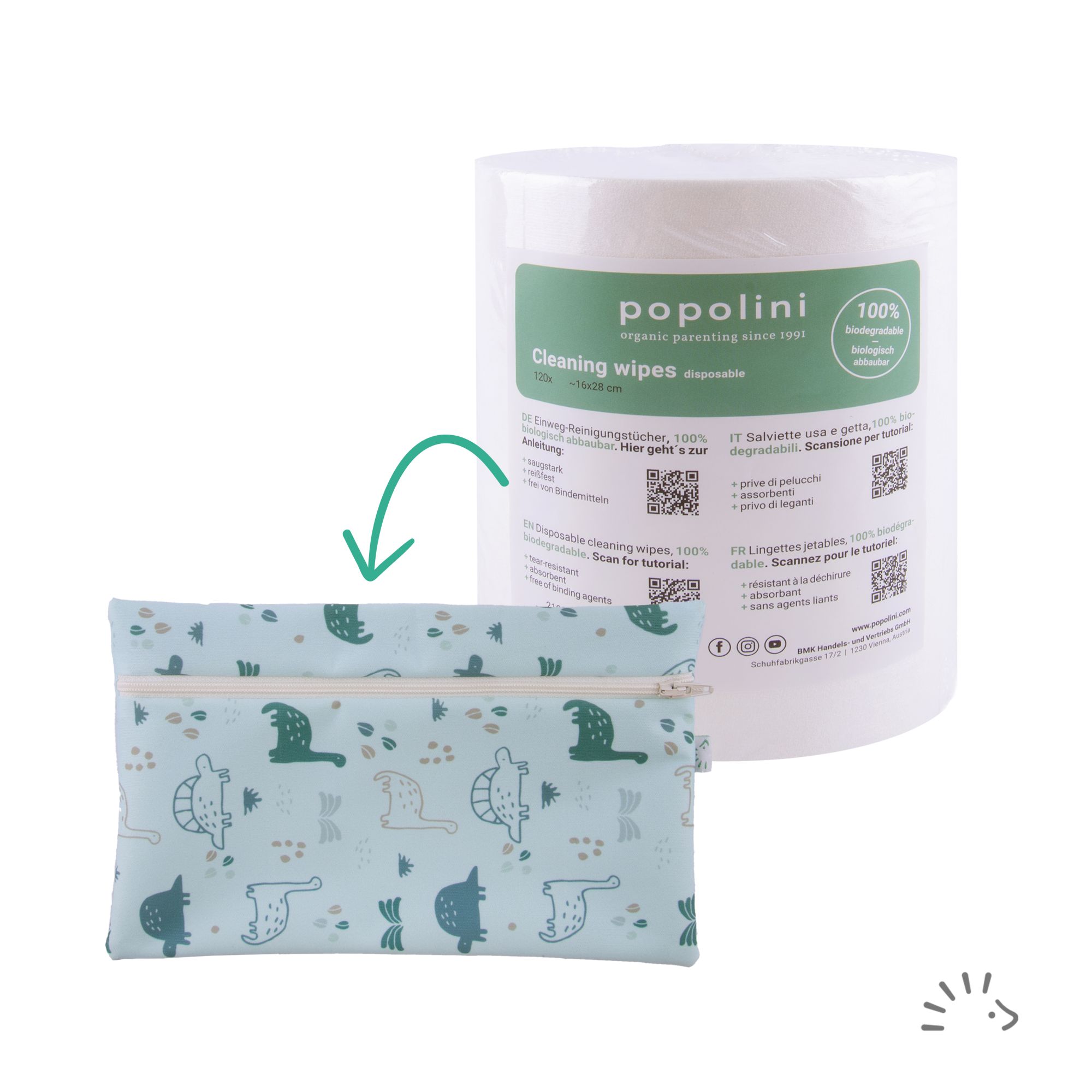 Einweg-Reinigungstücher